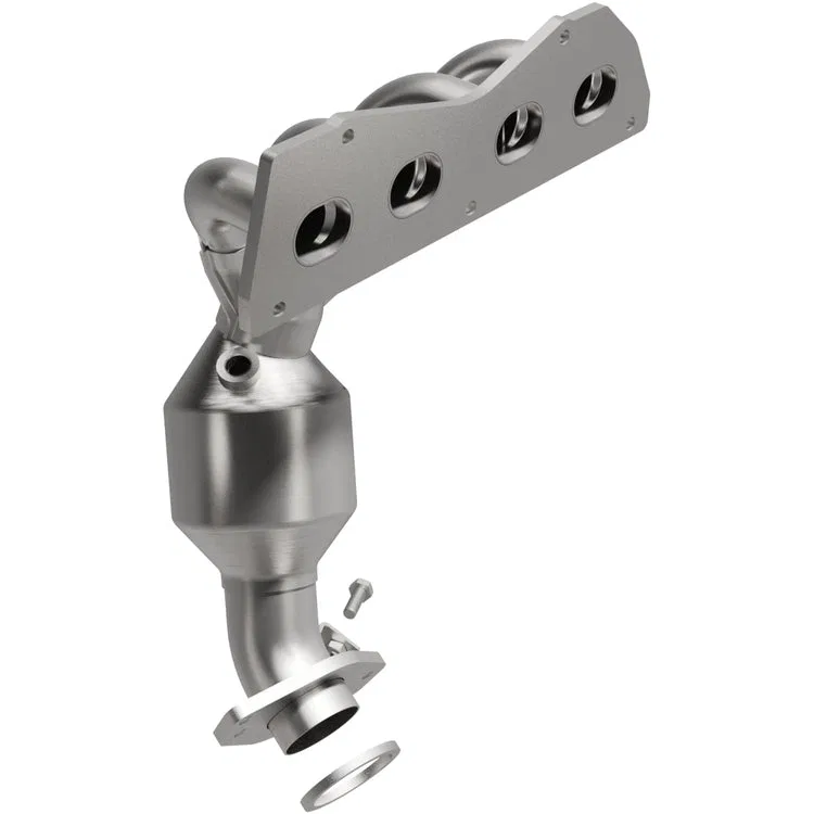 5531542 – MAGNAFLOW Catalytic Converter, Stainless Steel Case Flanged Inlet Bolt-On Outlet 7 Inch Body Length/ 19 Inc...
